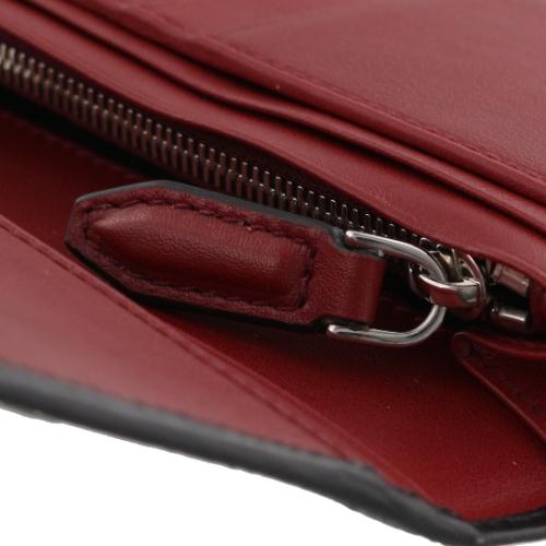 フェラガモ Ferragamo 長財布 メンズ REVIVAL GANCIO ブラック 66A069 NERO REDの画像