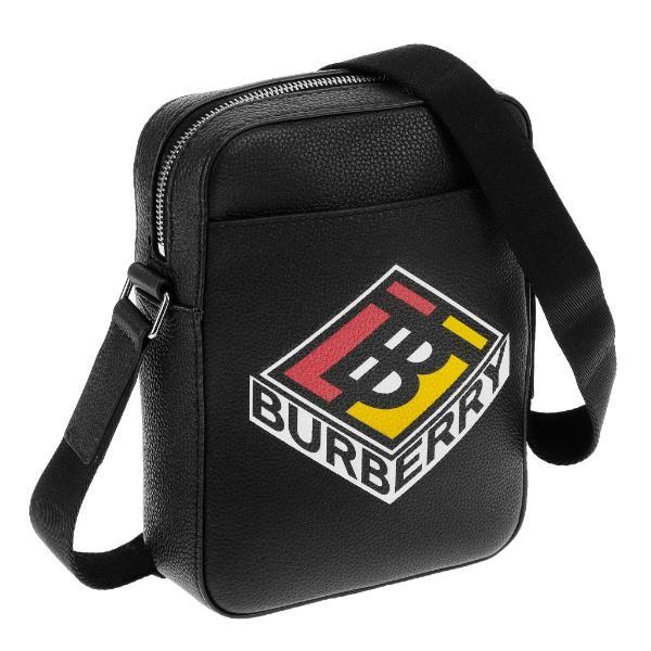 Burberry バーバリー ソーントンパッチ ショルダーバッグ メンズ バーバリー ソーントンパッチ ショルダーバッグ A11 Black