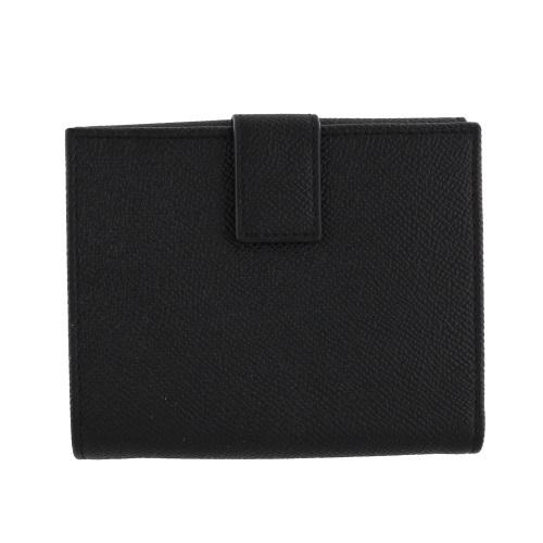 フェラガモ Ferragamo 二つ折り財布 レディース ブラック 22C877 0673998 NERO(GD)の画像