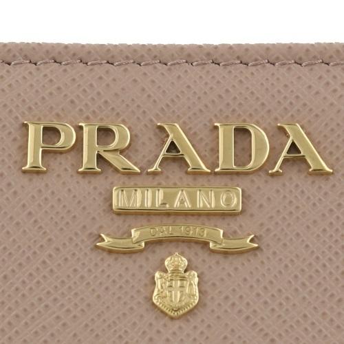 プラダ PRADA 二つ折り財布 レディース ピンクベージュ 1ML018 QWA F0236 CIPRIA｜sekido｜08