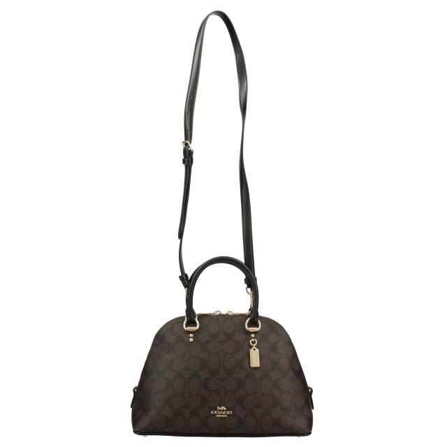 COACH コーチ　ブラウン×ブラック 2558 IMAA8 ハンドバッグ コーチ アウトレット COACH ハンドバッグ レディース ブラウン