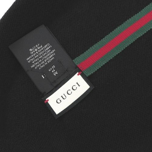 GUCCI グッチ ニット帽 メンズ レディース ブラック 452398 GUCCI グッチ ニット帽 メンズ レディース ブラック 452398