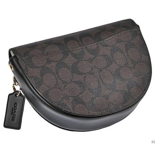 コーチ アウトレット COACH ショルダーバッグ シグネチャー ブラウン