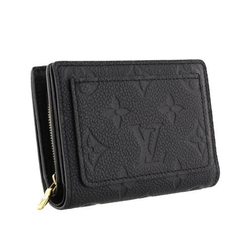 ルイヴィトン LOUIS VUITTON 二つ折り財布 アンプラント ポルトフォイユ・クレア ノワール M80151｜sekido｜02