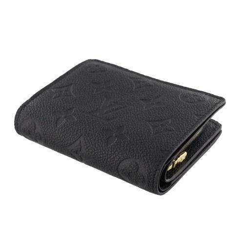 ルイヴィトン LOUIS VUITTON 二つ折り財布 アンプラント ポルトフォイユ・クレア ノワール M80151｜sekido｜06