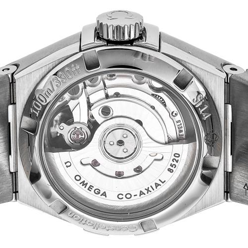 OMEGA(オメガ) 腕時計美品  コンステレーション 123.10.27.20.51.001 レディース 11Pダイヤインデックス/裏スケ 黒 OMEGA（オメガ） コンステレーション OMEGA 123.10.27.20.51.001