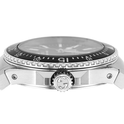 グッチ GUCCI 腕時計 メンズ DIVE ブラック YA136301Aの画像