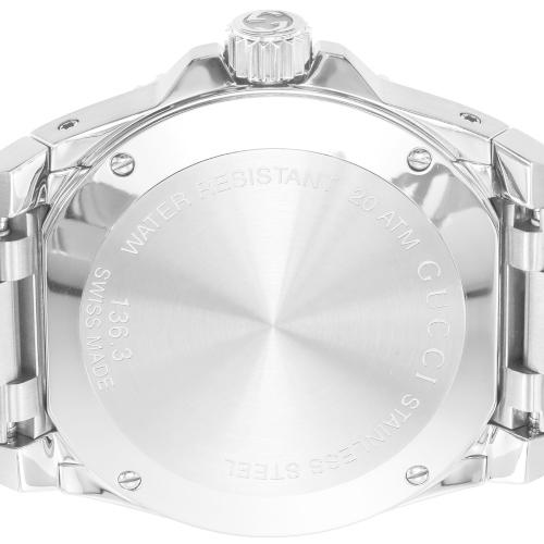 グッチ GUCCI 腕時計 メンズ DIVE ブラック YA136301Aの画像
