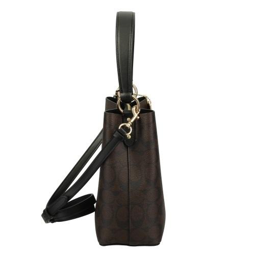 コーチ アウトレット COACH ショルダーバッグ シグネチャー ブラウン