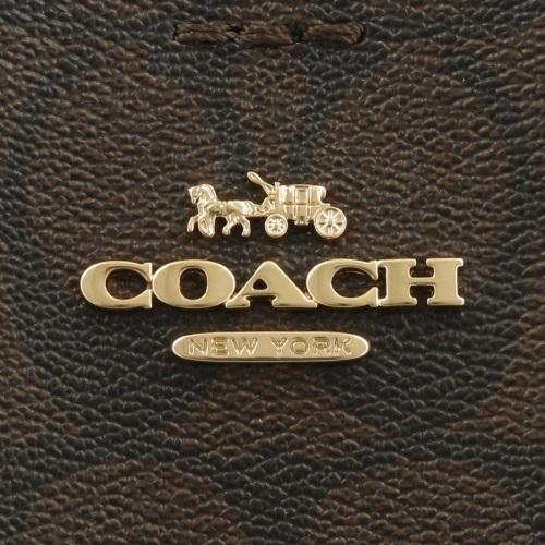 コーチ アウトレット COACH ショルダーバッグ シグネチャー ブラウン