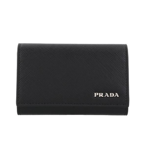 プラダ Prada キーケース メンズ ブラック 2pg002 C5s F0002 Nero 最高品質の