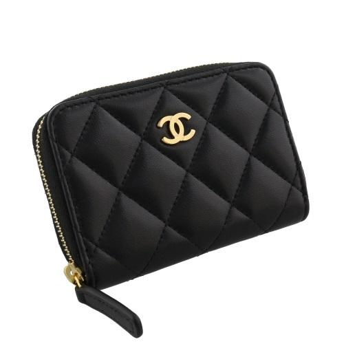 シャネル CHANEL コインケース レディース ブラック AP0216 Y01295 C3906の画像