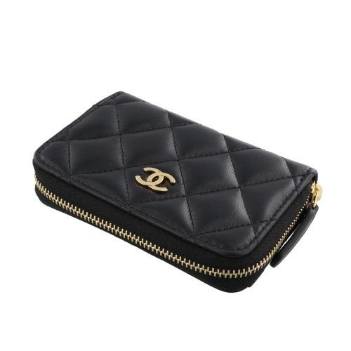 シャネル CHANEL コインケース レディース ブラック AP0216 Y01295 C3906の画像