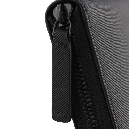 EMPORIO ARMANI エンポリオアルマーニ 長財布 メンズ ブラック YEME49