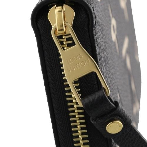 ルイヴィトン LOUIS VUITTON 長財布 アンプラント ジッピー・ウォレット ブラックベージュ M80481の画像