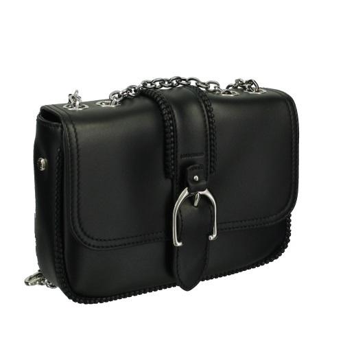 美品 LONGCHAMP シボ革 ショルダーバッグ 斜め掛け ロゴ金具　f896 LONGCHAMP（ロンシャン） ショルダーバッグ レディース アマゾーヌ