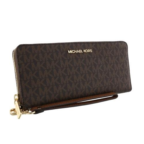 マイケルコース MICHAEL KORS 長財布 レディース ブラウン 35F8GTVT3B BROWN｜sekido｜02