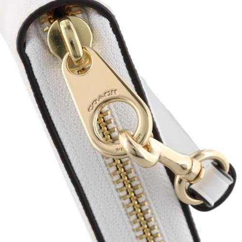 COACH コーチ クロコ 長財布 チョーク オフホワイト コーチ COACH コーチ CH414 長財布 （ライトカーキ/チョーク） -靴
