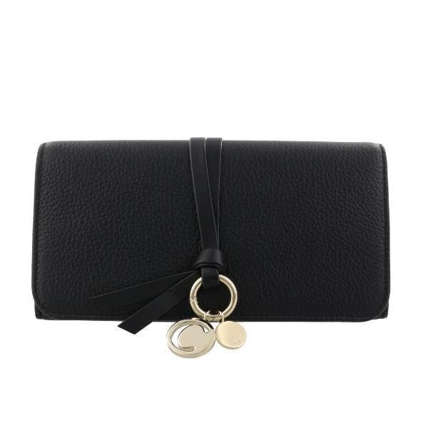 期間限定値下げ　新品未使用　長財布クロエ　黒 Chloe（クロエ） 長財布 レディース ブラック CHC21WP942 F57 001