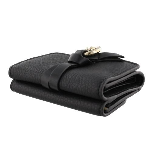 クロエ Chloe 三つ折り財布 レディース ブラック CHC21WP946 F57 001 BLACKの画像