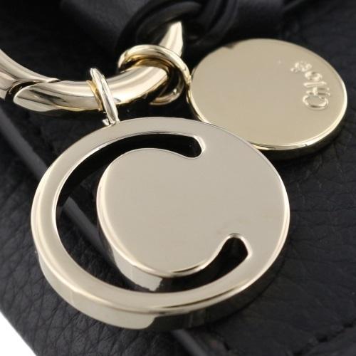 クロエ Chloe 三つ折り財布 レディース ブラック CHC21WP946 F57 001 BLACKの画像