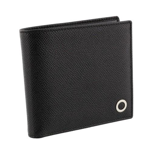 BVLGARI 二つ折り財布 レザー ブラック BVLGARI（ブルガリ） 《クーポン配布》ブルガリ 二つ折り財布 財布