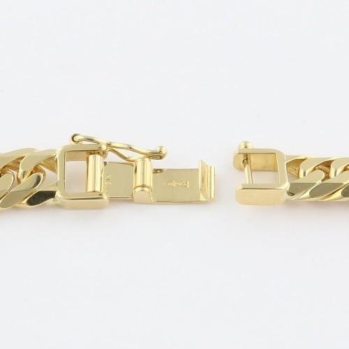(B091101) K18 YG ブレスレット 喜平6面ダブル 18金 造幣局 B091101) K18 YG ブレスレット 喜平6面ダブル 18金 造幣局 喜平