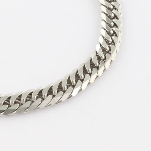 pt850 ブレスレット20.4g 造幣局認定刻印入り 喜平 ブレスレット Pt850 トリプル 8面 100g 21cm 造幣局検定