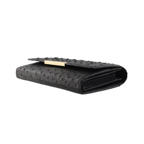 RODANIA（ロダニア） 長財布 レディース ブラック RODANIA RDOO30LW2BK 