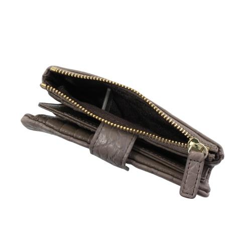 RODANIA（ロダニア） 二つ折り財布 レディース グレー RODANIA