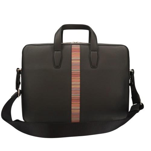 ポールスミス ビジネスバッグ ブリーフケース メンズ ブラック Paul Smith 6603 BKの画像