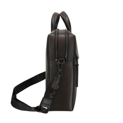 ポールスミス ビジネスバッグ ブリーフケース メンズ ブラック Paul Smith 7400 ASGRAI 79 BKの画像