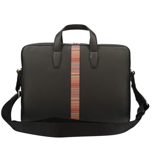 ポールスミス ビジネスバッグ ブリーフケース メンズ ブラック Paul Smith 7582 BMULTI 79 BKの画像