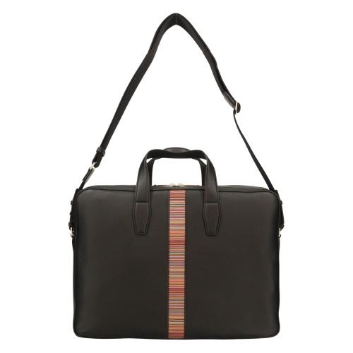 ポールスミス ビジネスバッグ ブリーフケース メンズ ブラック Paul Smith 7582 BMULTI 79 BKの画像