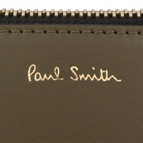 ポールスミス セカンドバッグ クラッチバッグ メンズ グリーン Paul Smith 7899 NCOBLS 35 MILITARY GREENの画像