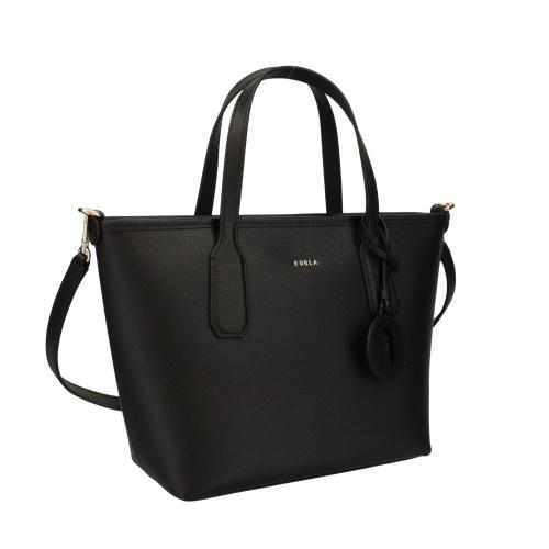 フルラ ハンドバッグ レディース クラシック ブラック FURLA WB01630