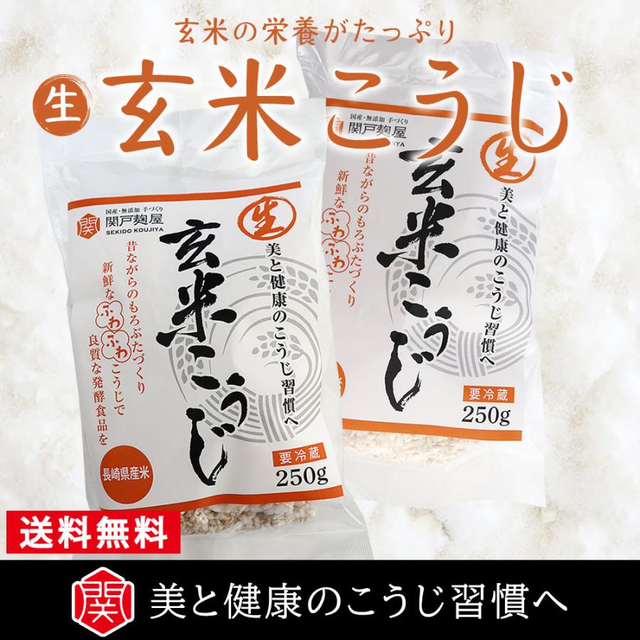 生玄米こうじ（250g/2袋）玄米麹100%・無添加・自社工房・手作り | 