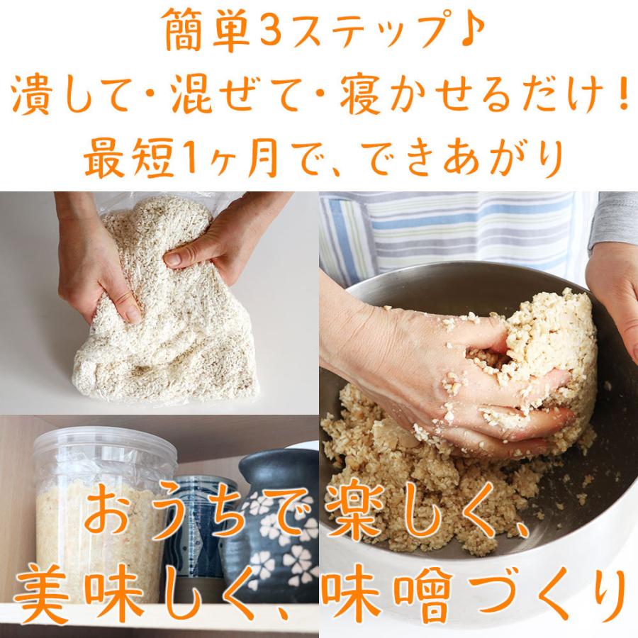 手づくり味噌キット　関戸麹屋の自家製麹と一等大粒大豆で作る |  | 01