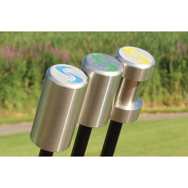 華麗 素振り練習器具 スーパースピードゴルフ 女性 シニア用３本セット 素振り練習で飛距離とヘッドスピードアップ ツアープロ使用 ゴルフ練習器具 Clickdrive Co Zw