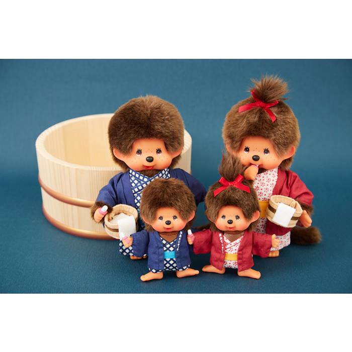 セキグチ 温泉モンチッチ 女の子 フラットキーチェーン マスコット