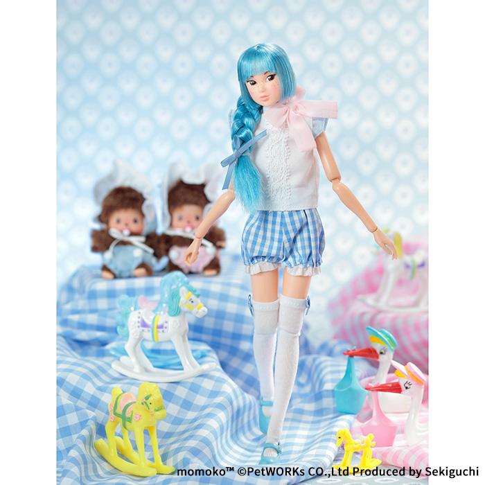 セキグチ ≪モモコドール≫ momoko DOLL ベビチッチアイドル Blue