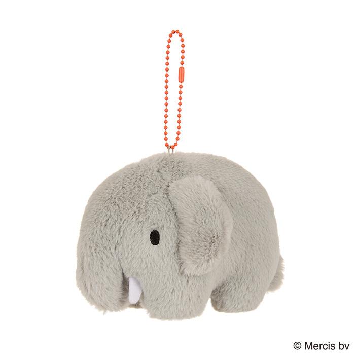 Miffy（ミッフィー） ふわりマスコット ゾウ : セキグチダイレクト