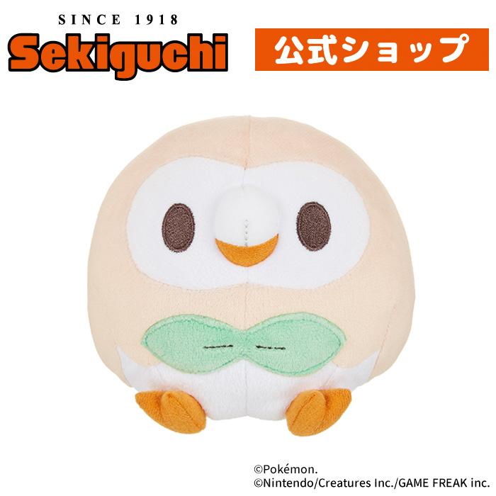 Pokemon（ポケモン） モンポケ モクロー 洗えるぬいぐるみ : セキグチ