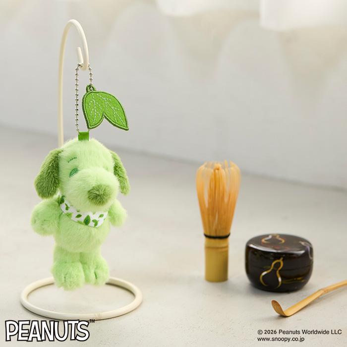 SNOOPY（スヌーピー） キーチェーンマスコット 抹茶 : セキグチ公式