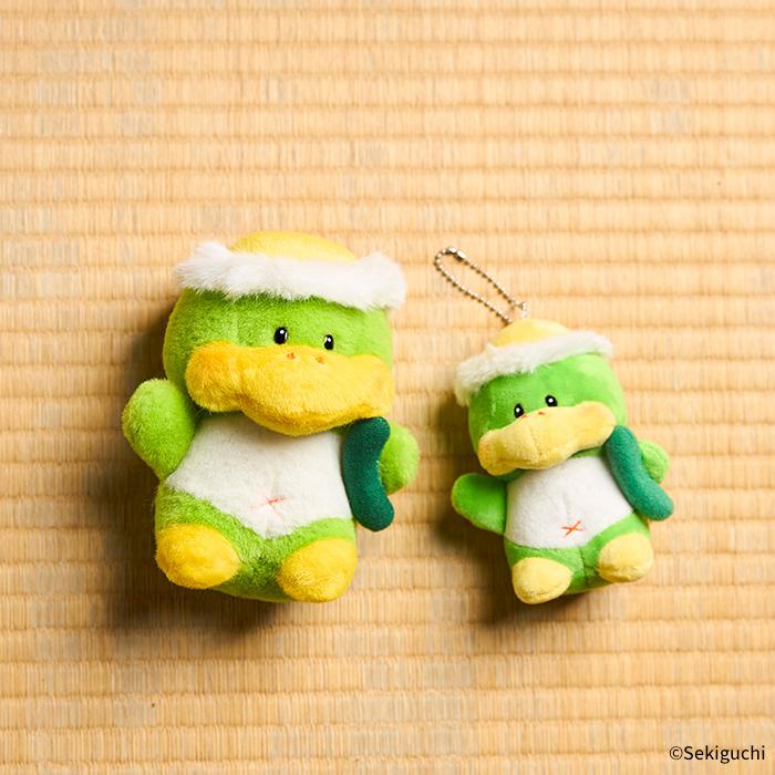 セキグチ　カッパのキューキュー　L＆Mサイズ　ぬいぐるみ　紙タグ付　中古品 セキグチ カッパのキューキュー L＆Mサイズ ぬいぐるみ 紙タグ付 中古