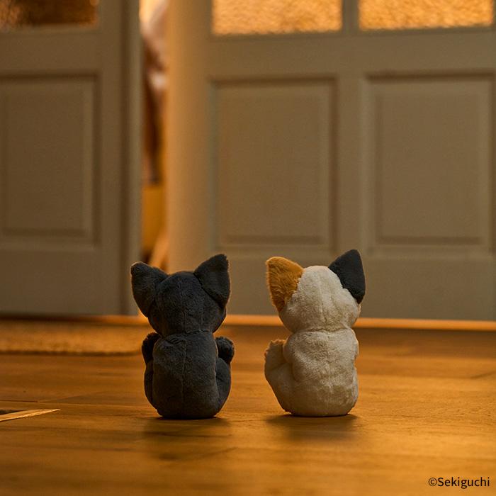 セキグチ ころりんぬいぐるみ ねこ みけ : セキグチダイレクトショップ