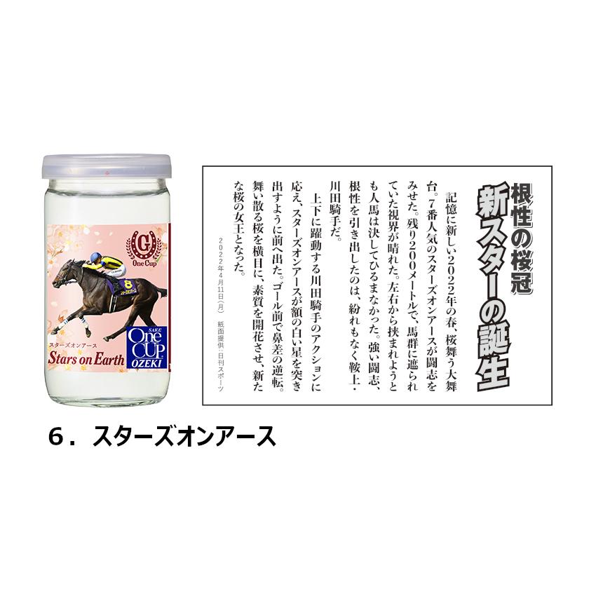 大関 上撰 ワンカップ 180ml G-OneCup 桜ラベル 5本入｜sekijuan｜13