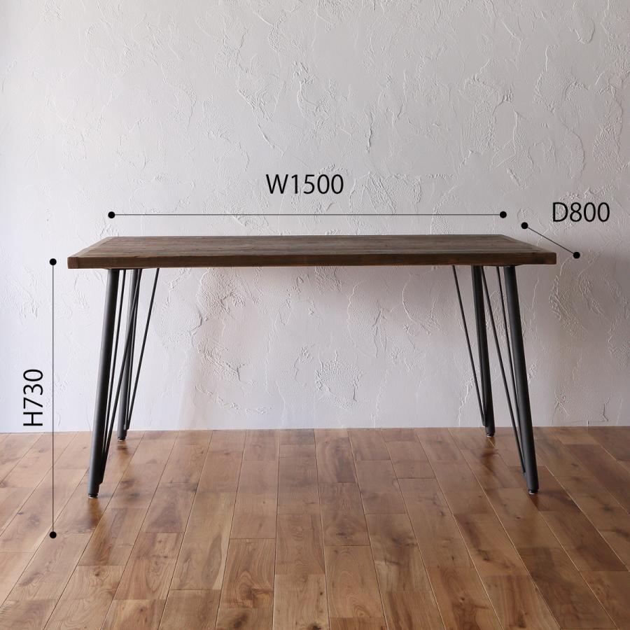 職人家具ikpイカピー 古材ダイニングテーブル150 タイプb 斜め脚 足場板 Ikp Diningtable 150b ドレッサー女優ミラー関本家具装芸 通販 Yahoo ショッピング