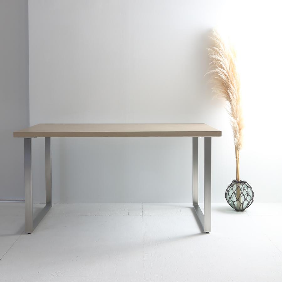 関本家具装芸 職人家具 モールテックス ベージュ色 ダイニングテーブル