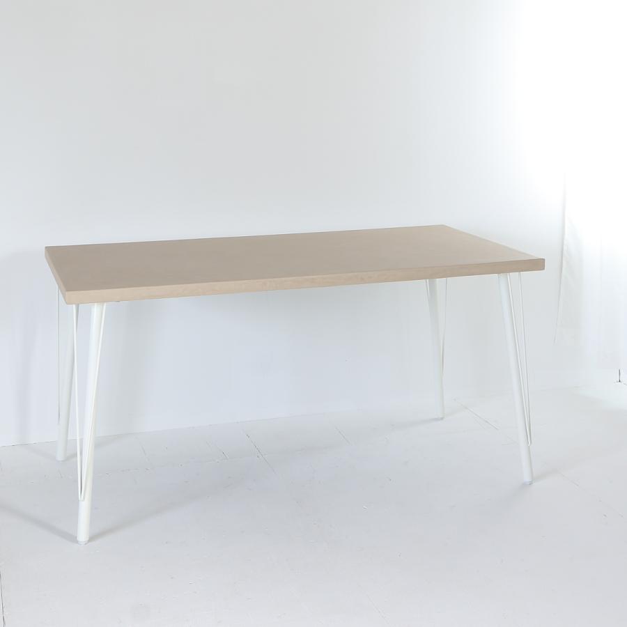 関本家具装芸 職人家具 モールテックス ベージュ色 ダイニングテーブル